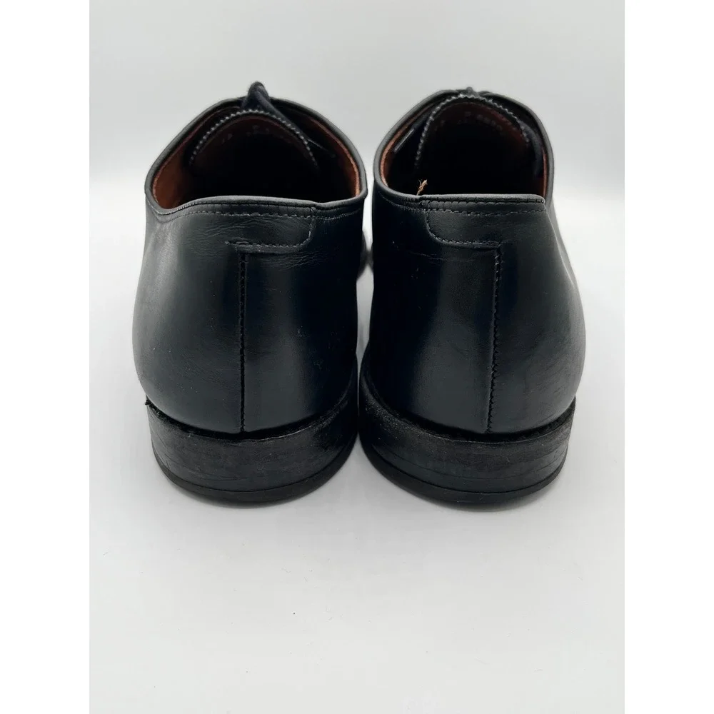 Allen Edmonds Carlyle Men Black Leather Plain Toe Oxford Dress Shoes 8830 Sz 13D